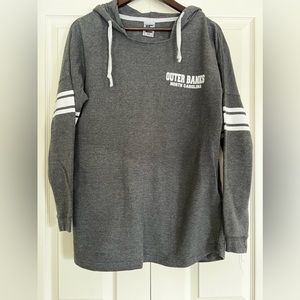 Dark Gray Outerbanks Hoodie